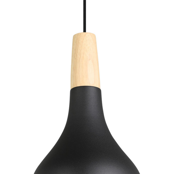 PENDANT E27 BLACK EGLO SABINAR