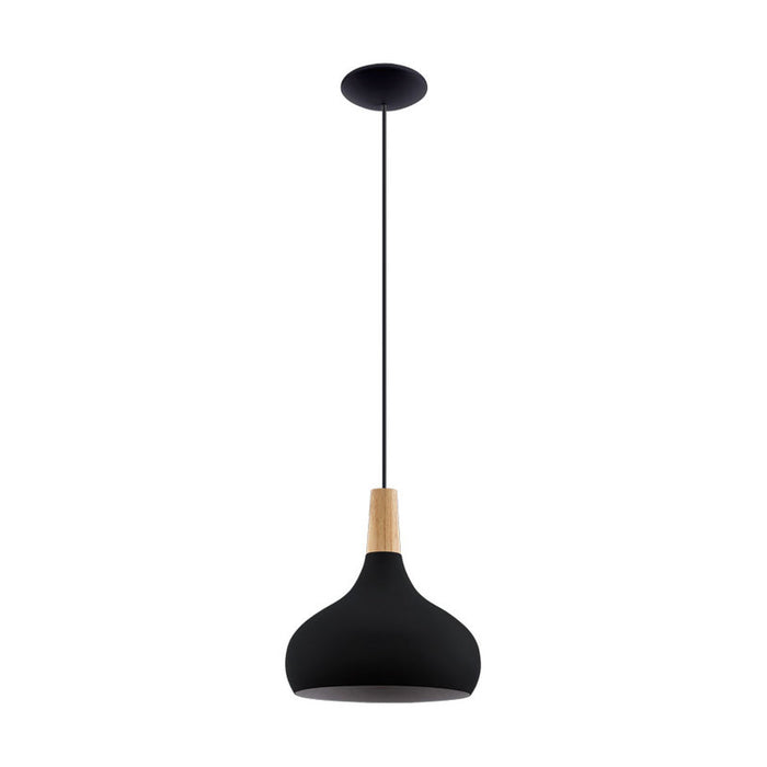 PENDANT E27 BLACK EGLO SABINAR