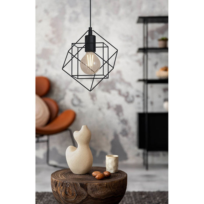 PENDANT E27 BLACK EGLO STRAITON
