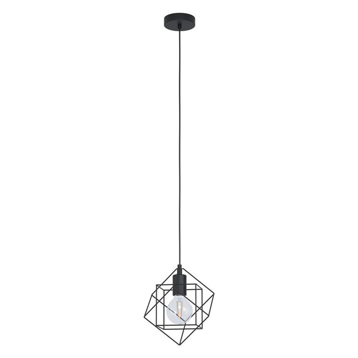 PENDANT E27 BLACK EGLO STRAITON