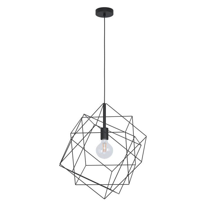 PENDANT E27 BLACK EGLO STRAITON