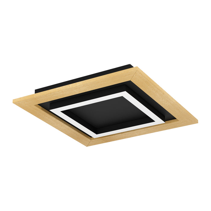 LED CEILING LAMP 21.6W 2700-6500K 37CM BLACK EGLO TIRRENARA