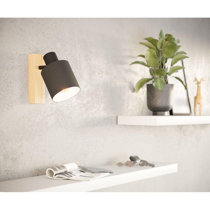 SPOTLIGHT E27 BLACK EGLO BATALLAS
