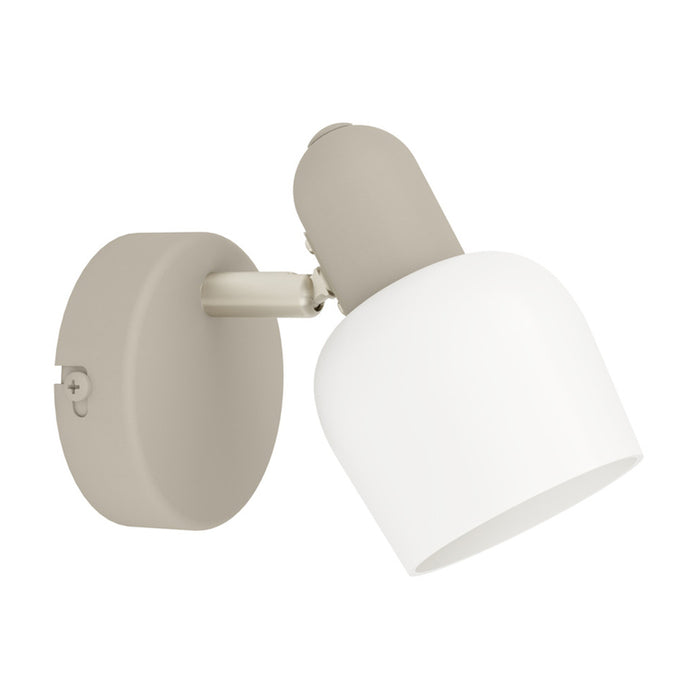 WALL LAMP E14 WHITE/SAND EGLO CORATO