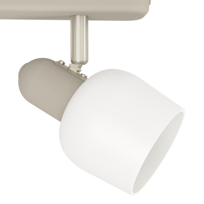 SPOT 2XE14 WHITE/SAND EGLO CORATO