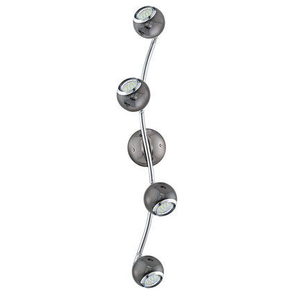 SPOT LED 4XGU10 3W BLACK/XROM EGLO BIMEDA