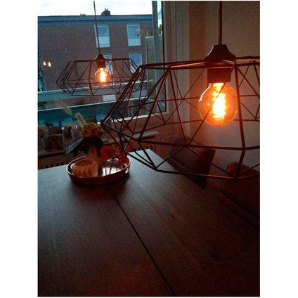 PENDANT 1ХЭ27 Ф45.5 BLACK GRID EGLO CARLTON2