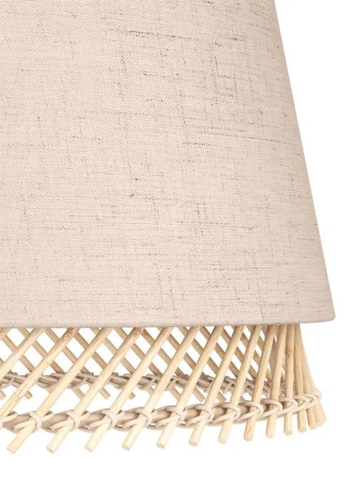 PENDANT E27 BLACK/BAMBOO EGLO TABLEY