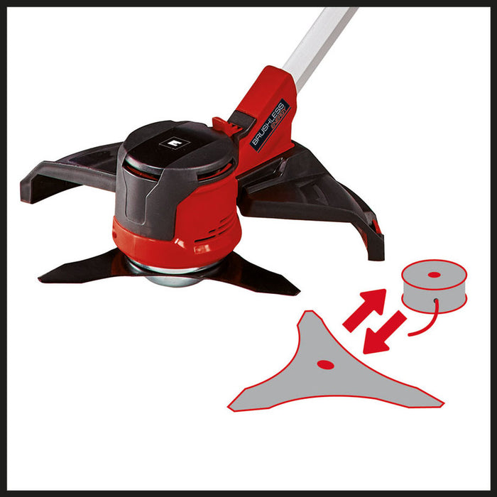EINHELL AGILLO 18 V BATTERY BRUSHLESS HAIRCUTTER, WITHOUT BATTERY AND CHARGER, CUTTING WIDTH 30.00 cm