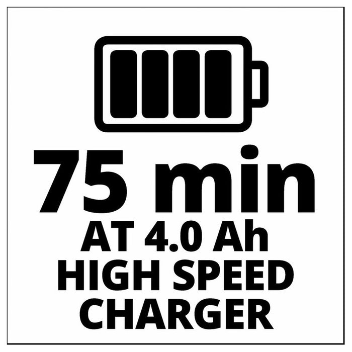 BATTERY AND CHARGER 18 V 4 AH EINHELL POWER X-CHANGE