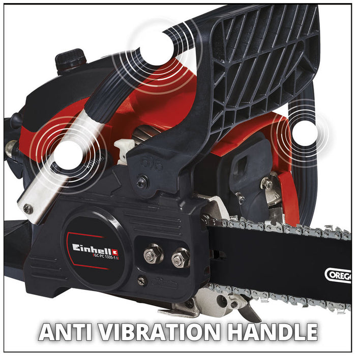 CHAINSAW EINHELL GC-PC 1335/1 I SET 37.2 cm3, 1.74 HP, BAR LENGTH 35.00 cm