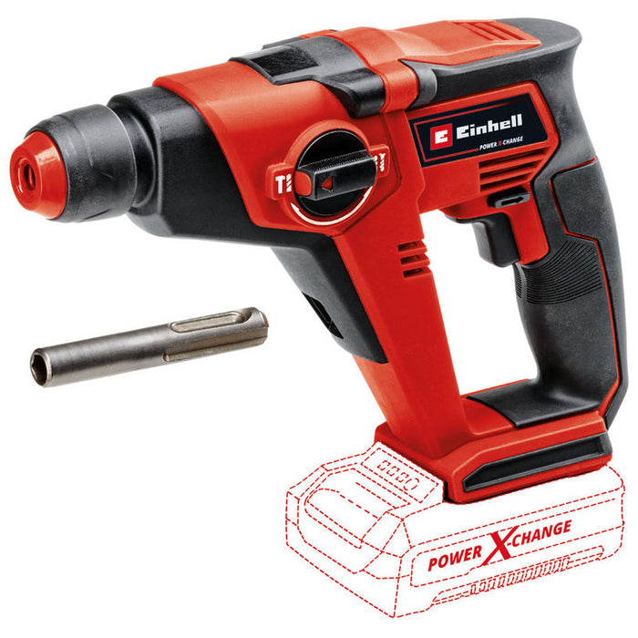 CORDLESS DRILL EINHELL TE-HD 18/12 Li 18 V, 1.30 J, SDS PLUS, WITHOUT BATTERY AND CHARGER
