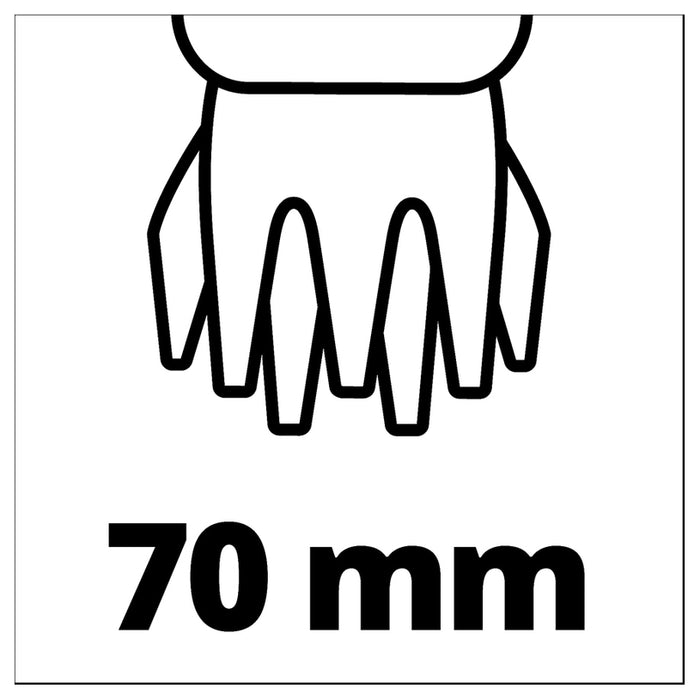 BATTERY GRASS AND SHRUB TRIMMER EINHELL GC-CG 3.6/70 LI 3.6 V, 2.00 Ah, WORKING WIDTH WITH SHRUB BLADE 110 mm, WORKING WIDTH WITH GRASS BLADE 70 mm