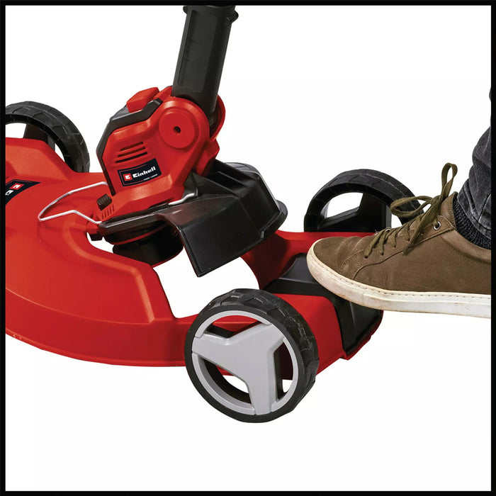 CORDLESS TRIMMER WITH TROLLEY EINHELL GE-CT 18/28 18 V, WITHOUT BATTERY AND CHARGER