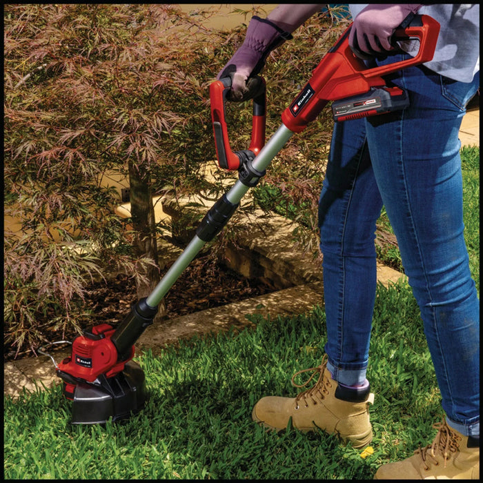 CORDLESS TRIMMER WITH TROLLEY EINHELL GE-CT 18/28 18 V, WITHOUT BATTERY AND CHARGER