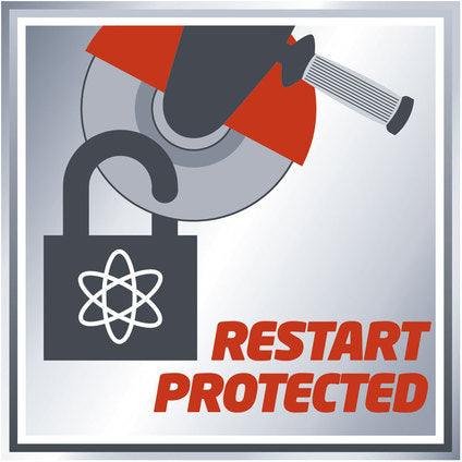 CORDLESS ANGLE GRINDER EINHELL TE-AG 18 Li PXC 18 V, WITHOUT BATTERY AND CHARGER, 115 mm