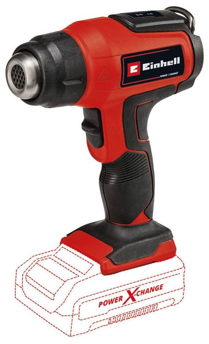 BATTERY HOT AIR GUN EINHELL TE-HA 18 LI - SOLO PXC