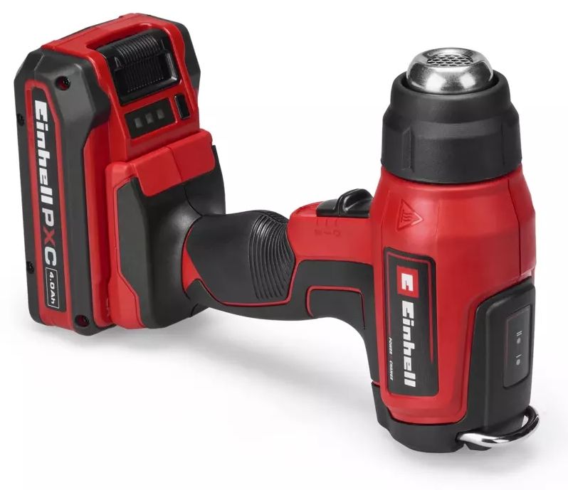 BATTERY HOT AIR GUN EINHELL TE-HA 18 LI - SOLO PXC