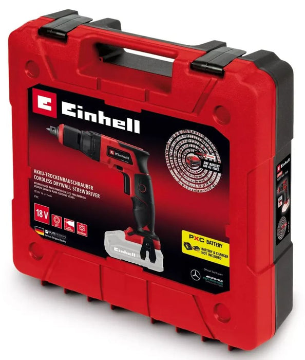 CORDLESS SCREWDRIVER EINHELL TE-DY 18 Li-Solo PXC 18 V, WITHOUT BATTERY AND CHARGER, SUITCASE
