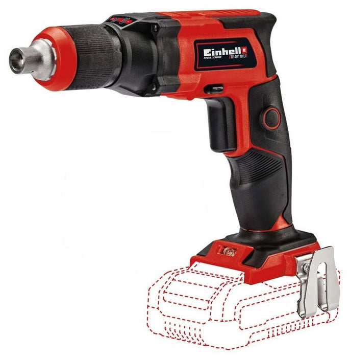 CORDLESS SCREWDRIVER EINHELL TE-DY 18 Li-Solo PXC 18 V, WITHOUT BATTERY AND CHARGER, SUITCASE