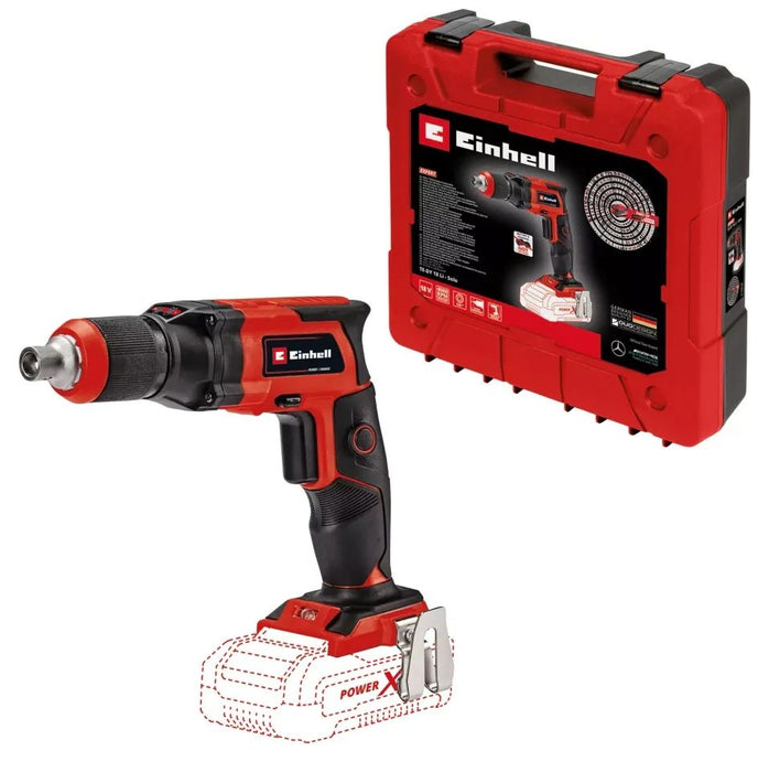 CORDLESS SCREWDRIVER EINHELL TE-DY 18 Li-Solo PXC 18 V, WITHOUT BATTERY AND CHARGER, SUITCASE