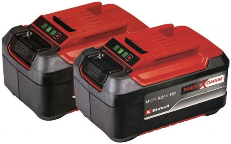 BATTERY 2 18 V 5.2 AH EINHELL POWER X-CHANGE