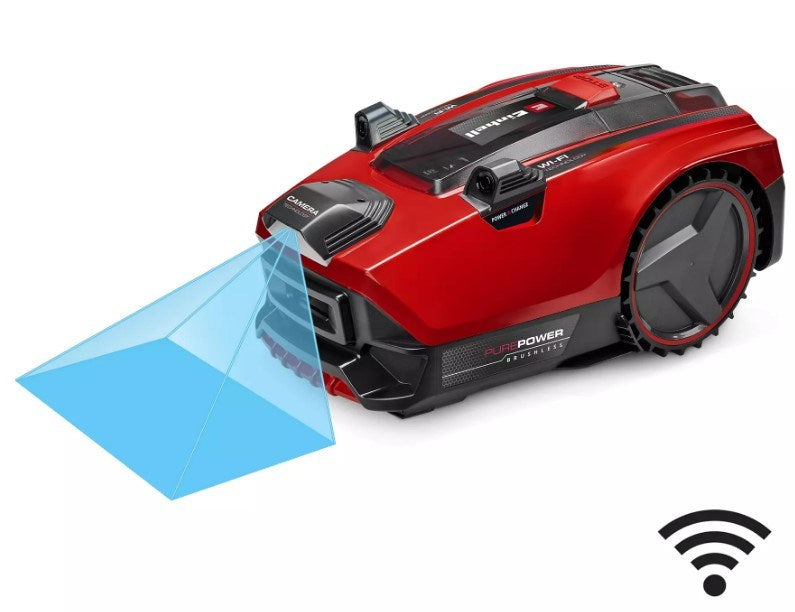 Einhell Flexo Cam Plus 600 Robotic lawn mower Battery Black, Red, Silver