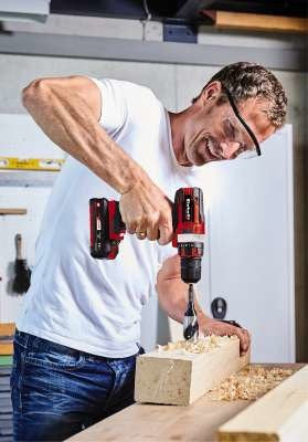 Einhell TE-CD 18/40 Li-Solo Cordless drill 1500 RPM Black, Red 1.1 kg