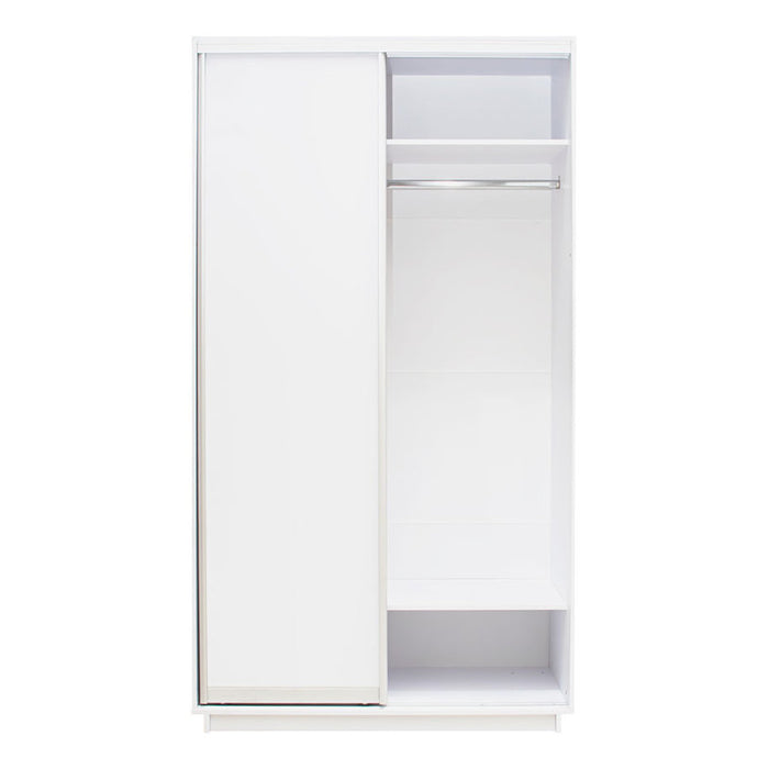 WARDROBE WITH SLIDING DOORS WITHOUT MIRROR EKO SLIIDE 120X60X220 CM.