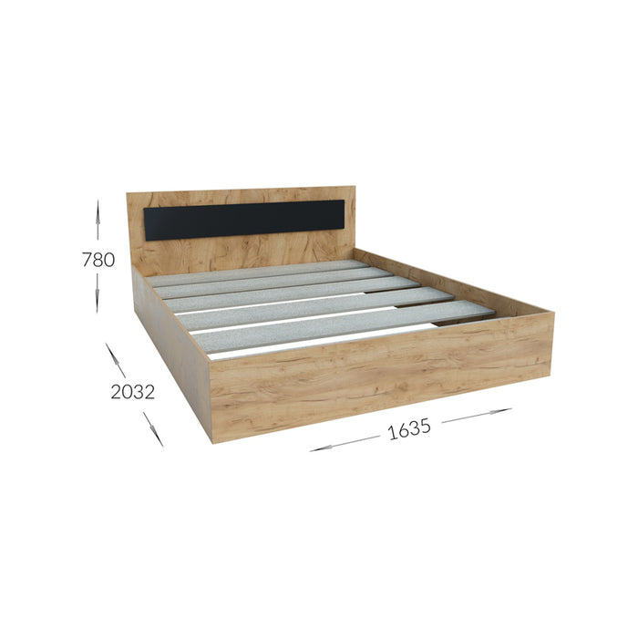 #BED FOR MATTRESS EKO 160/200 CM. WITH CHIPBOARD FRAME