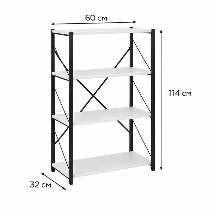 OFFICE SHELF CONFOR WHITE EKO KONFOR 60X32X114CM