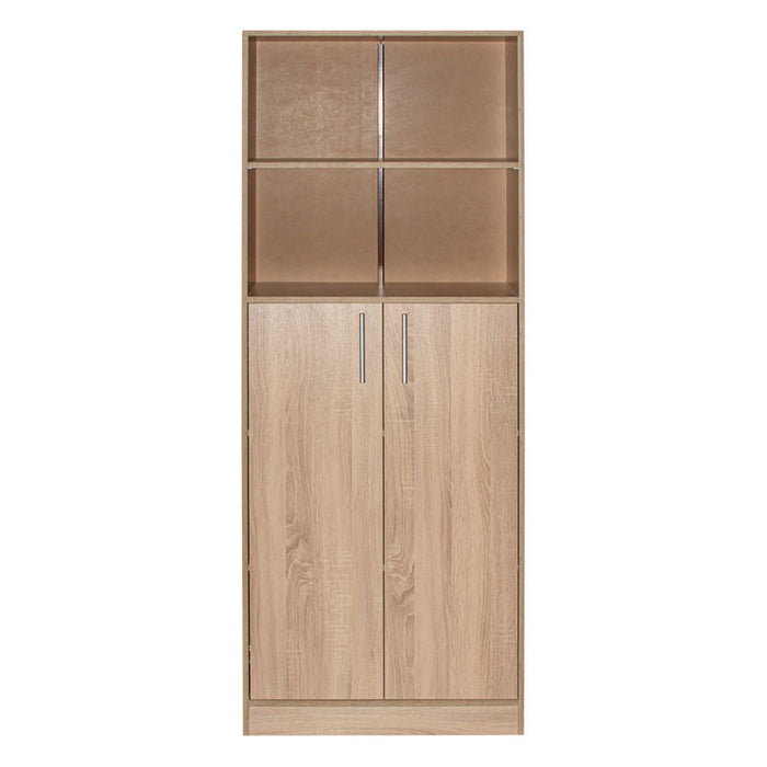 OFFICE SHELF WITH 2 DOORS AND 2 SHELVES EKO E10 70X185X34 CM. SONOMA OAK