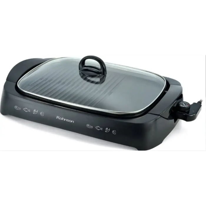 El. grill Rohnson R-2505 - Скари и мини фурни<<<Скари и грилове<<<За Кухнята<<<Малки електроуреди<<<TechMart