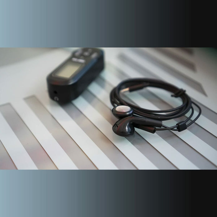 Portable Digital Radio ELBE RF96 Black FM Mini