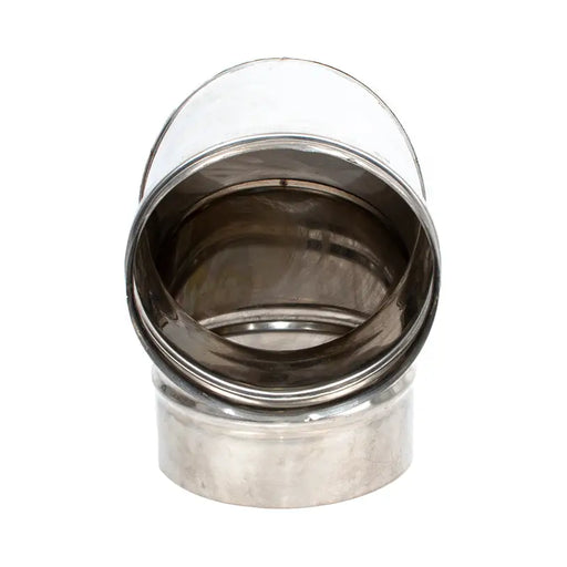 ELBOW 90⁰ STAINLESS STEEL F130MM KAMININOX - Допълнително оборудване<<<Отопление Охлаждане и Вик<<<Praktiker