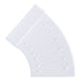 ELBOW FOR FLAT AIR DUCT VENTS 52510 - Аксесоари за вентилация<<<Вентилатори за баня и аксесоари<<<Баня<<<Praktiker