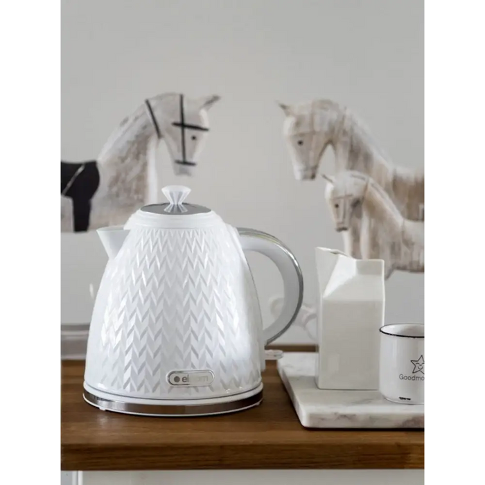 ELDOM C265B NELA electric kettle 1.7 L 2000 W White - Electric kettlesAGD-CZE<<<Home Appliance - ProductsAGD<<<ActionPL