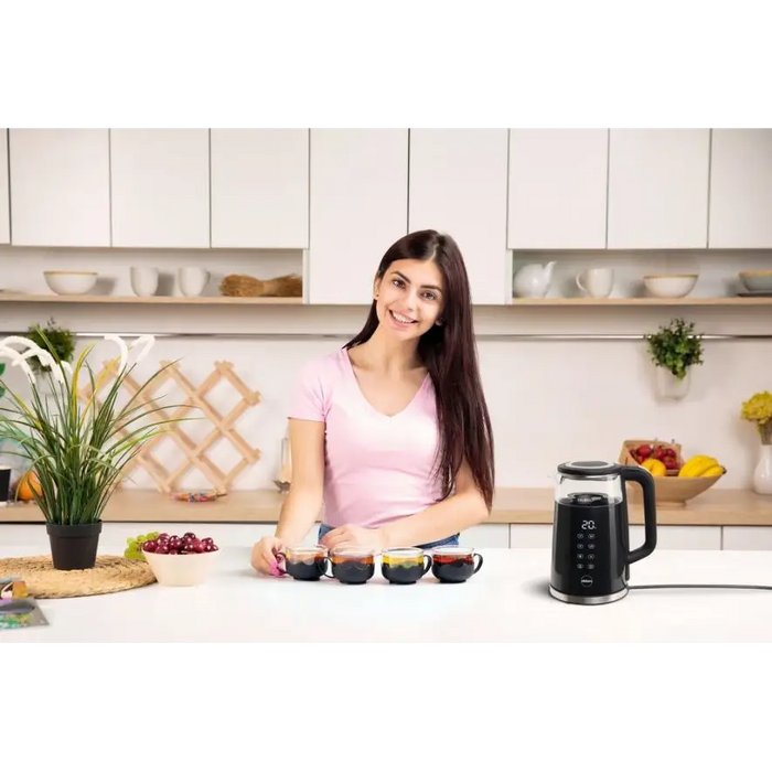 ELDOM C530 NEVO electric kettle 1.7 L 2200 W Black Transparent - Electric kettlesAGD-CZE<<<Home Appliance