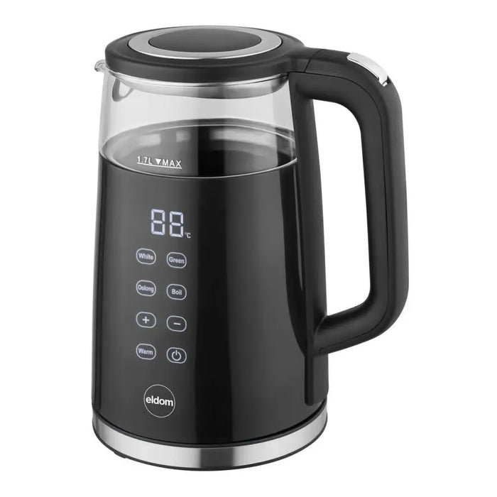 ELDOM C530 NEVO electric kettle 1.7 L 2200 W Black Transparent - Electric kettlesAGD-CZE<<<Home Appliance