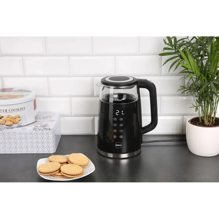 ELDOM C530 NEVO electric kettle 1.7 L 2200 W Black Transparent - Electric kettlesAGD-CZE<<<Home Appliance