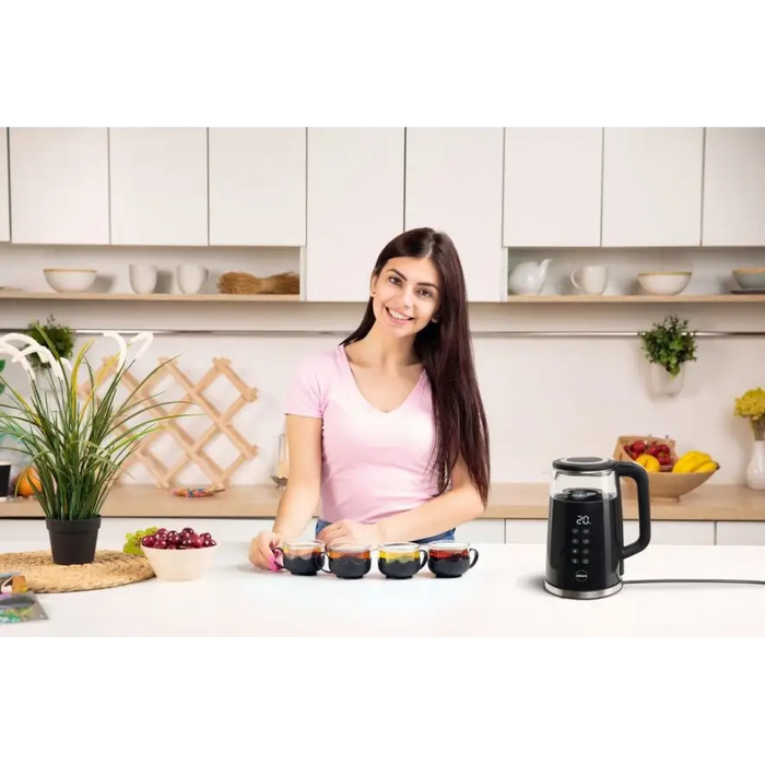 ELDOM C530 NEVO electric kettle 1.7 L 2200 W Black Transparent - Electric kettlesAGD-CZE<<<Home Appliance