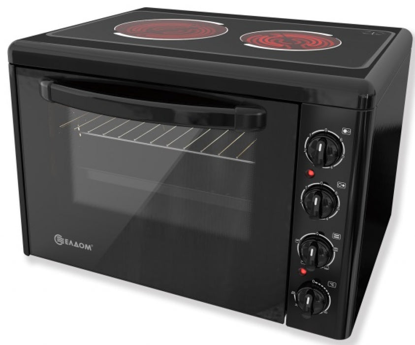 Mini stove with ceramic hob ELDOM 201VFEN new