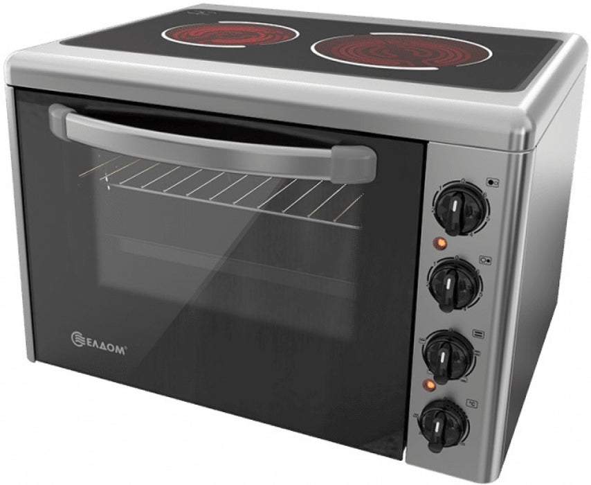 Mini stove with ceramic hob ELDOM 201VF new