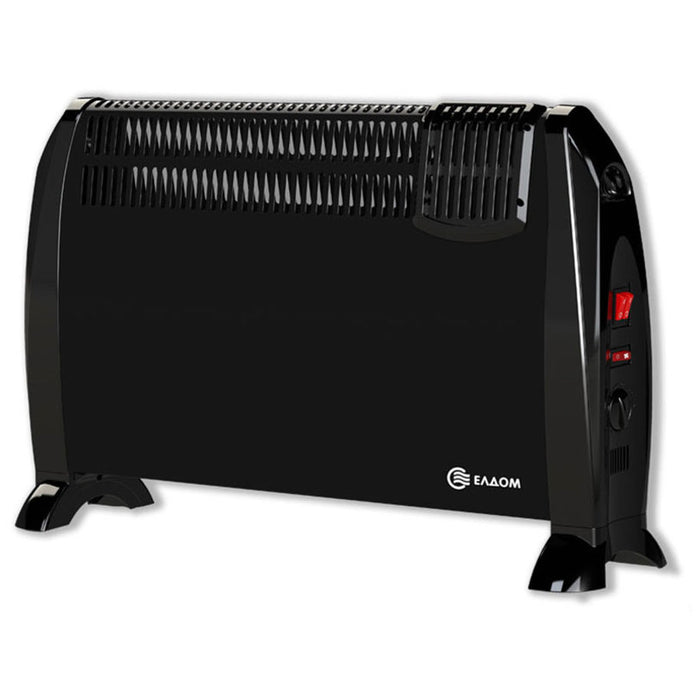 Convector ELDOM CFV2000 BLACK HEATED AREA UP TO 22.00 m², BLACK, 2000.0 W