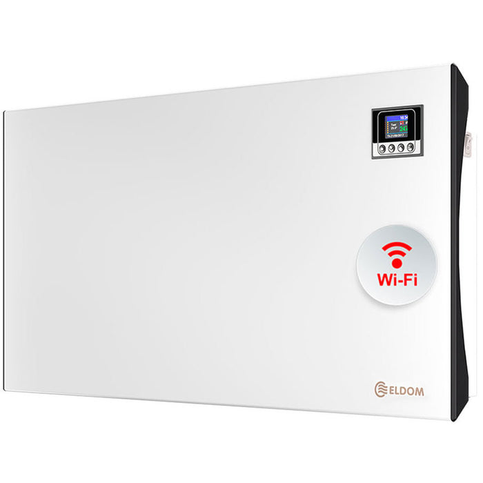 Convector ELDOM GALANT RH01W10W-W WiF HEATED AREA UP TO 14.00 m², WHITE, WI-FI