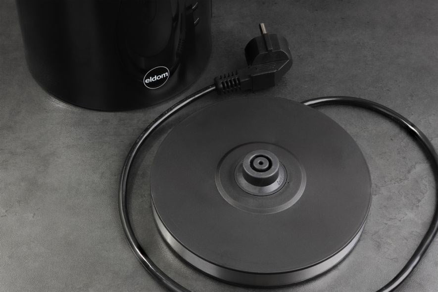 ELDOM C530 NEVO electric kettle 1.7 L 2200 W Black, Transparent