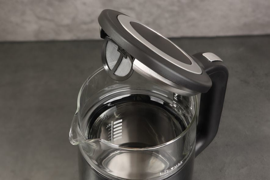 ELDOM C530 NEVO electric kettle 1.7 L 2200 W Black, Transparent