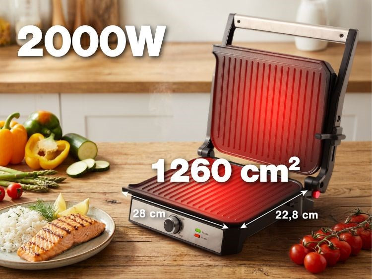 ELDOM GK200 GRILO contact grill