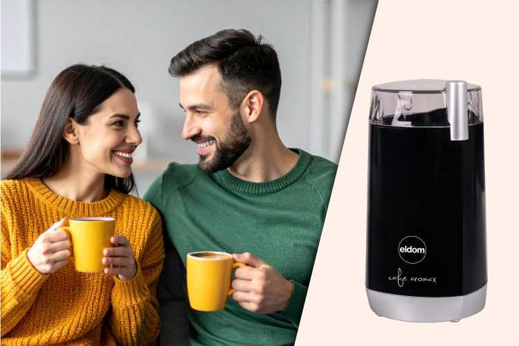 ELDOM MK40 Coffee Grinder Black