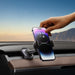 Electric car holder with solar panel for Tesla Model 3 / Y Baseus T-Space - black - Cell phone